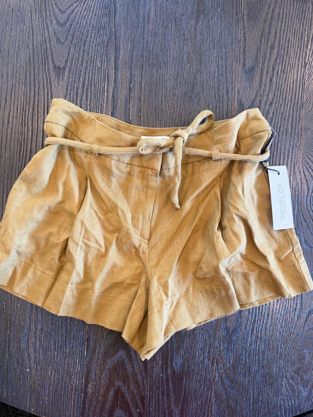 Rachel Zoe tan shorts women’s small